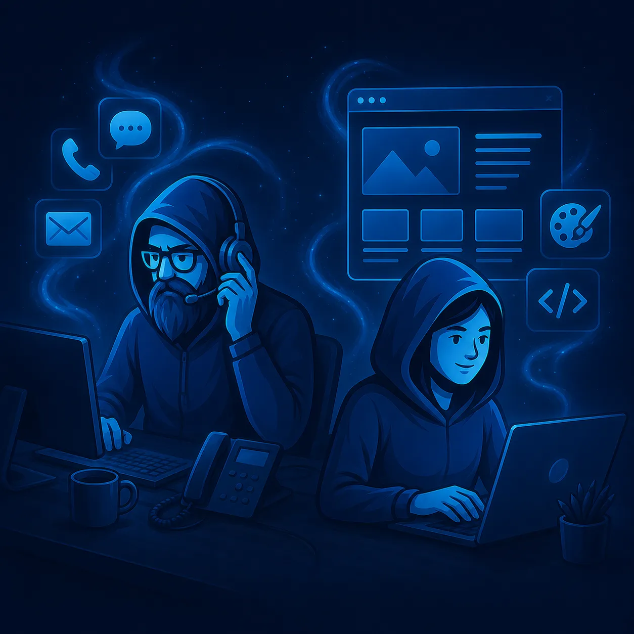 CSP Geeks superhero technology team